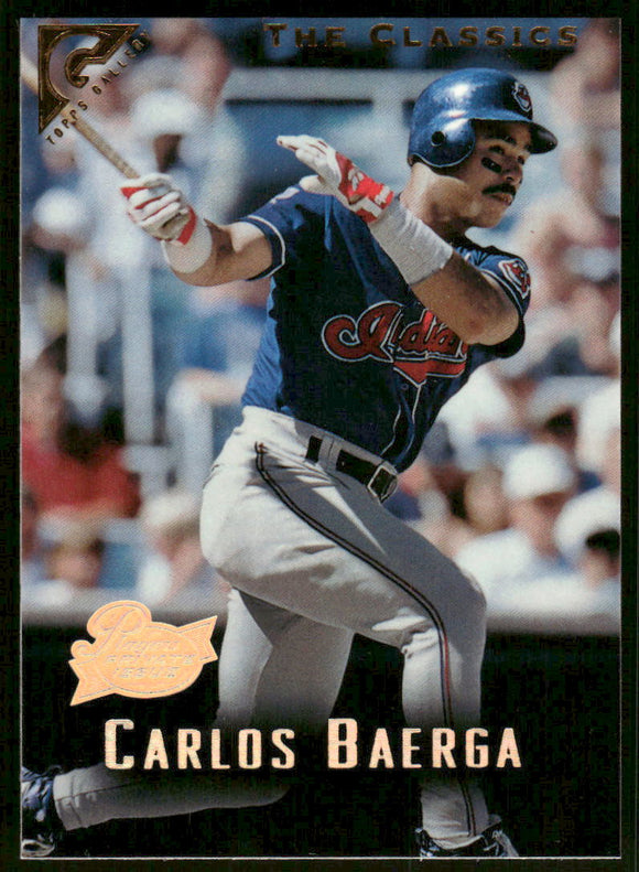1996 Topps Gallery Players Private Issue #2 Carlos Baerga /999