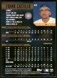 1996 Topps Gallery Players Private Issue #88 Frank Castillo /999