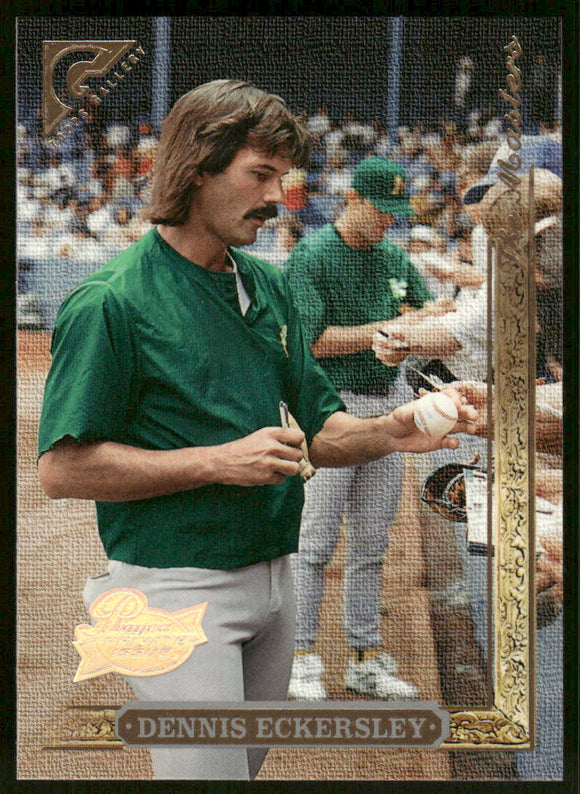 1996 Topps Gallery Players Private Issue #176 Dennis Eckersley /999