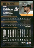 1996 Topps Gallery Players Private Issue #34 Ken Caminiti /999