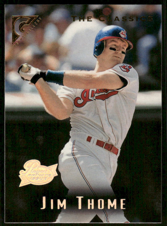 1996 Topps Gallery Players Private Issue #70 Jim Thome /999