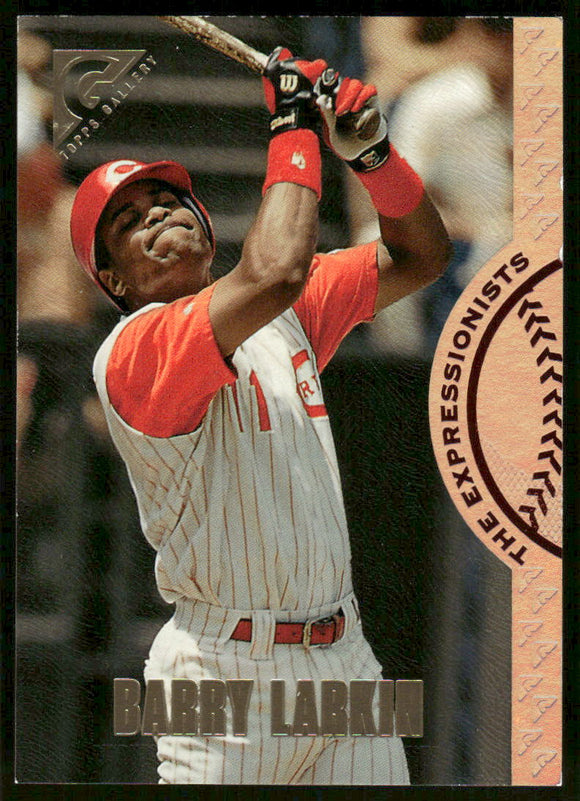 1996 Topps Gallery Expressionists #20 Barry Larkin