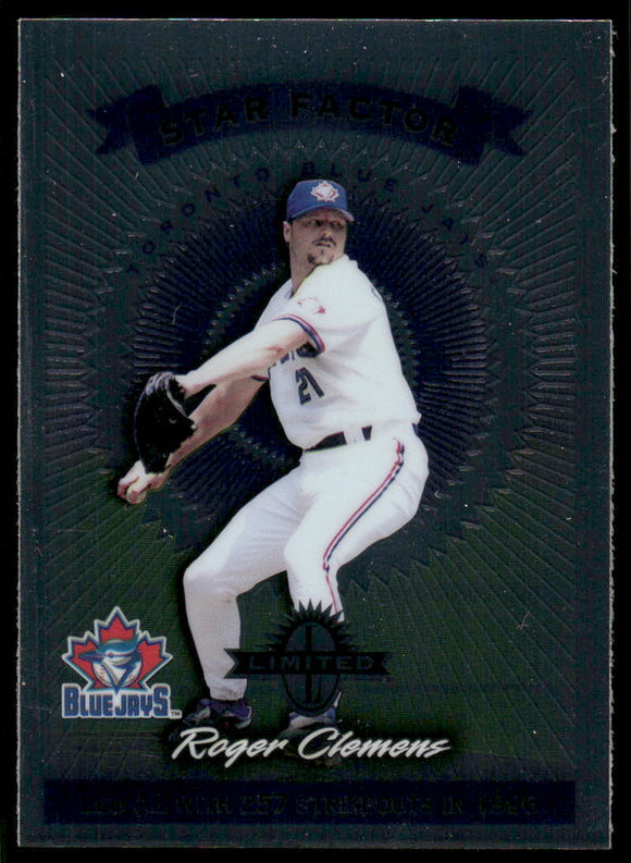 1997 Donruss Limited #165 Roger Clemens S /1100