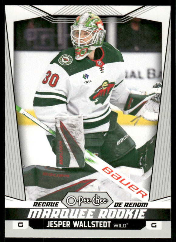 2024-25 O-Pee-Chee #541 Jesper Wallstedt RC