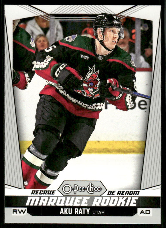 2024-25 O-Pee-Chee #569 Aku Raty RC
