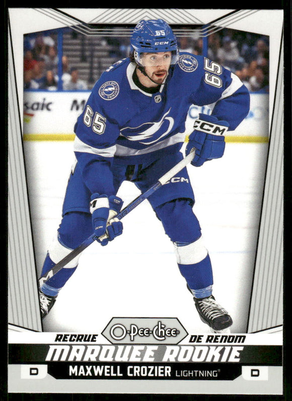 2024-25 O-Pee-Chee #575 Maxwell Crozier RC