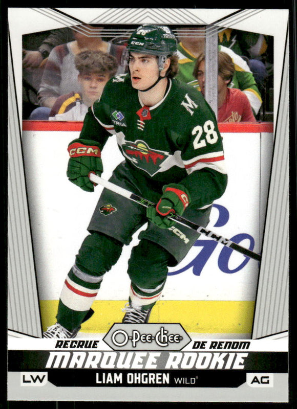 2024-25 O-Pee-Chee #576 Liam Ohgren RC