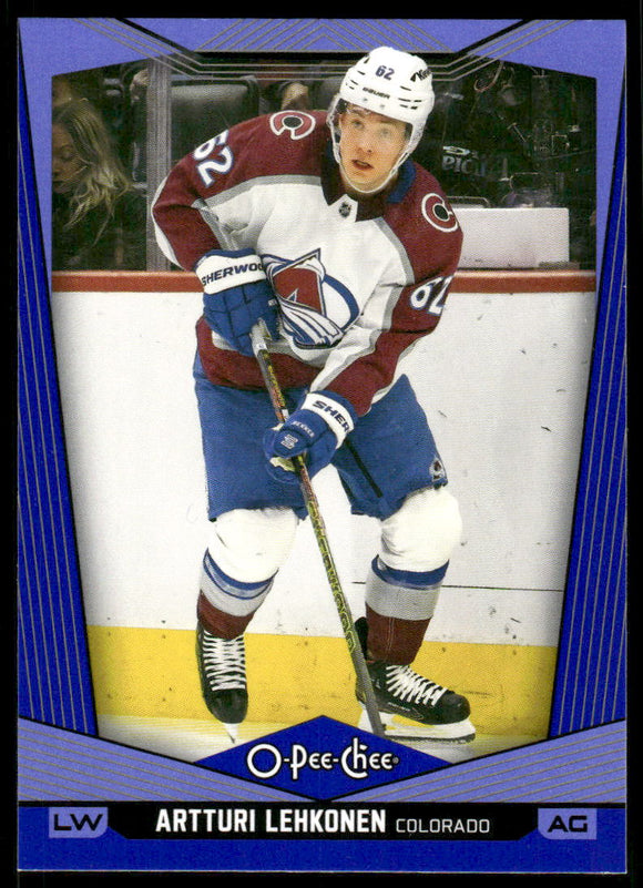 2024-25 O-Pee-Chee Blue #10 Artturi Lehkonen