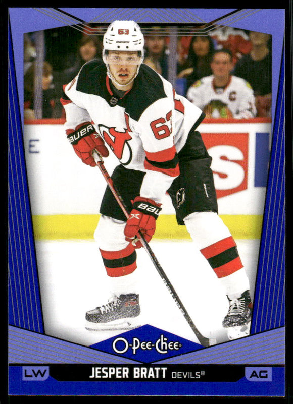 2024-25 O-Pee-Chee Blue #74 Jesper Bratt