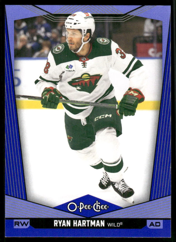 2024-25 O-Pee-Chee Blue #158 Ryan Hartman
