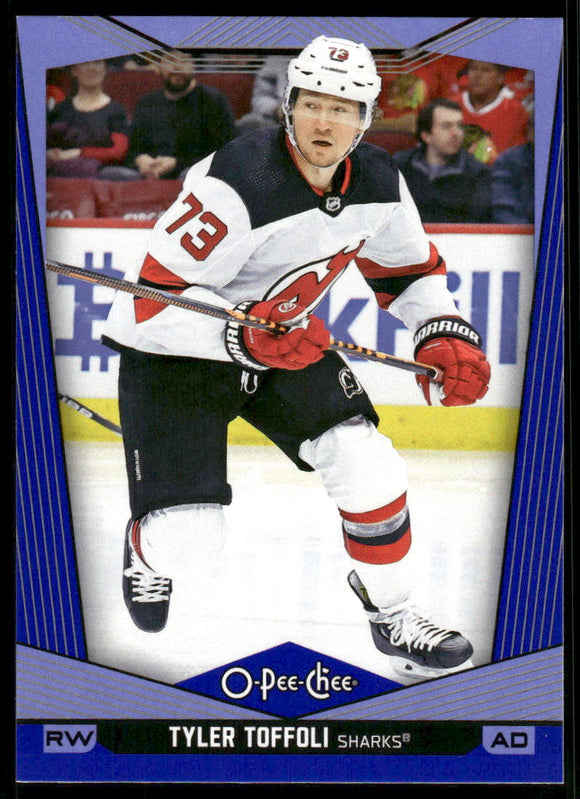 2024-25 O-Pee-Chee Blue #319 Tyler Toffoli