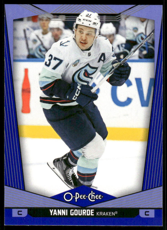 2024-25 O-Pee-Chee Blue #391 Yanni Gourde