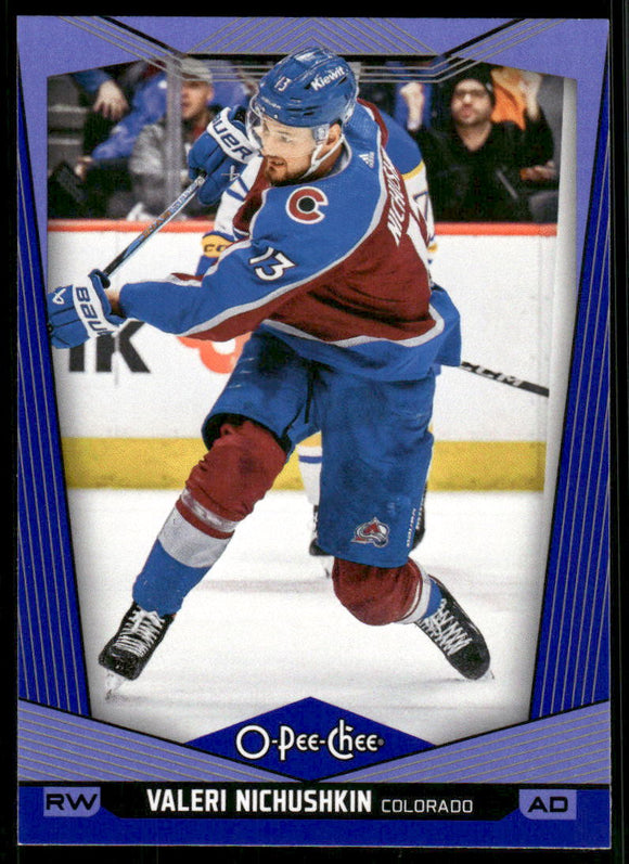 2024-25 O-Pee-Chee Blue #489 Valeri Nichushkin