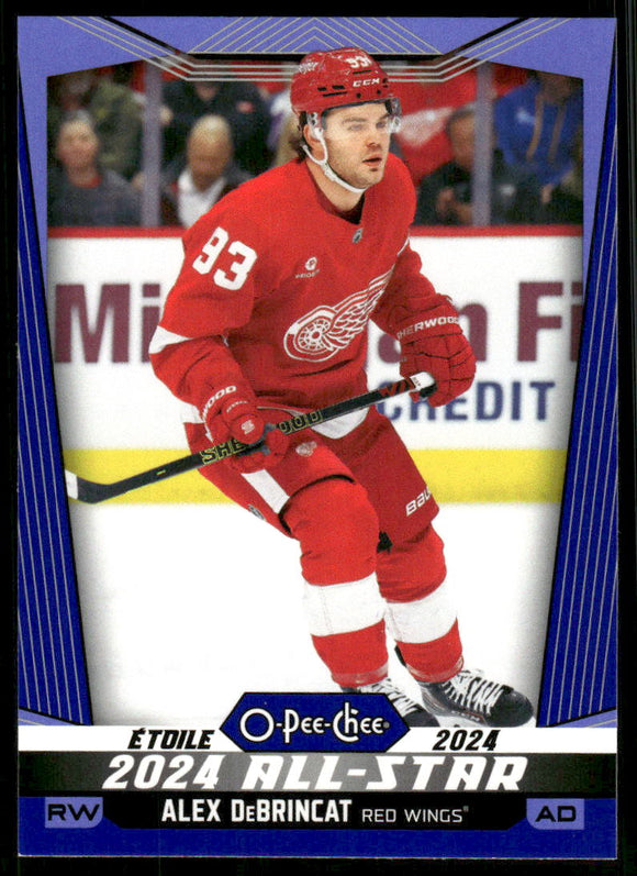 2024-25 O-Pee-Chee Blue #527 Alex DeBrincat AS