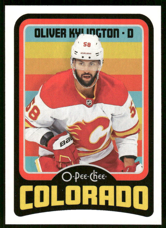2024-25 O-Pee-Chee Retro #12 Oliver Kylington