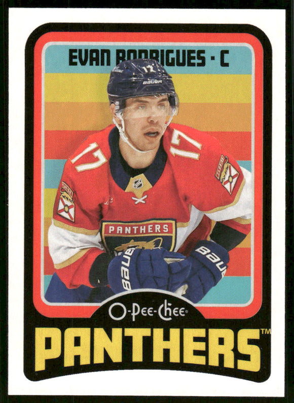 2024-25 O-Pee-Chee Retro #22 Evan Rodrigues