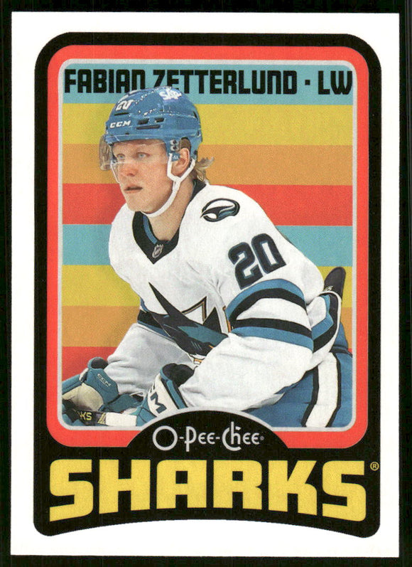 2024-25 O-Pee-Chee Retro #46 Fabian Zetterlund