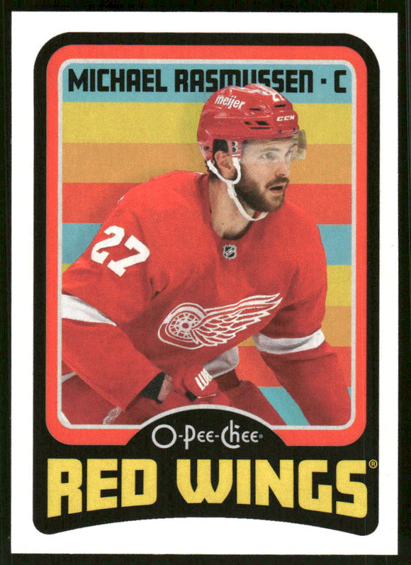 2024-25 O-Pee-Chee Retro #182 Michael Rasmussen