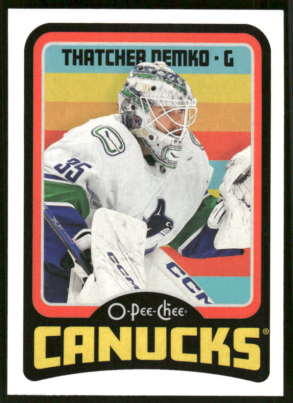 2024-25 O-Pee-Chee Retro #184 Thatcher Demko
