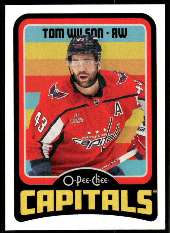 2024-25 O-Pee-Chee Retro #539 Tom Wilson AS