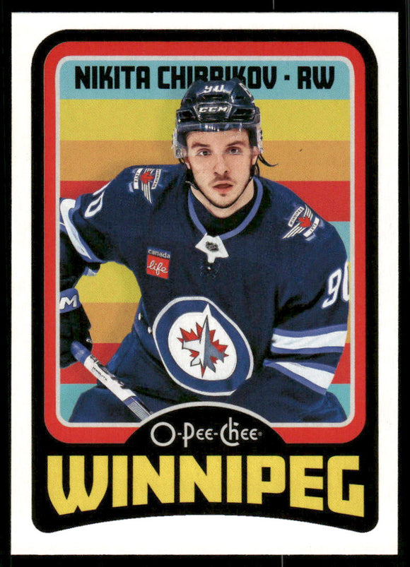 2024-25 O-Pee-Chee Retro #593 Nikita Chibrikov