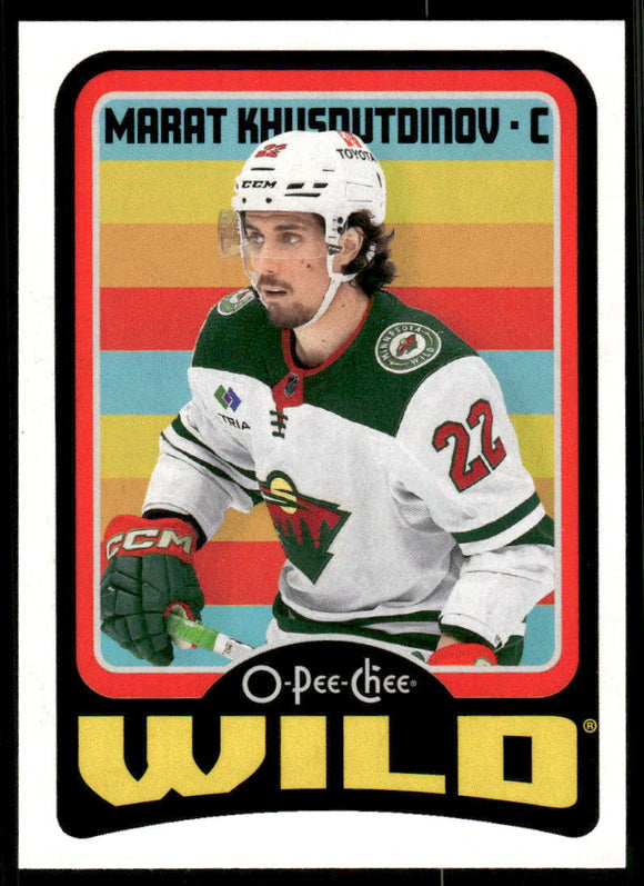 2024-25 O-Pee-Chee Retro #596 Marat Khusnutdinov
