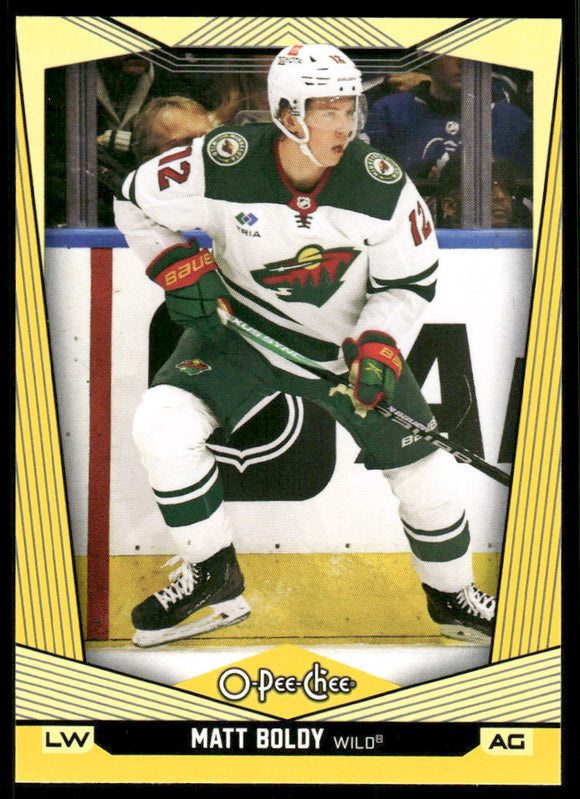 2024-25 O-Pee-Chee Yellow #3 Matt Boldy