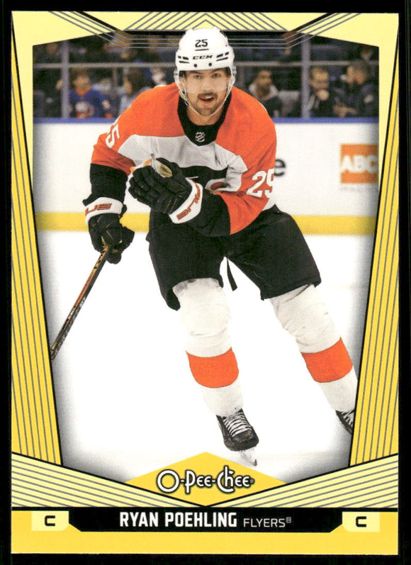 2024-25 O-Pee-Chee Yellow #57 Ryan Poehling