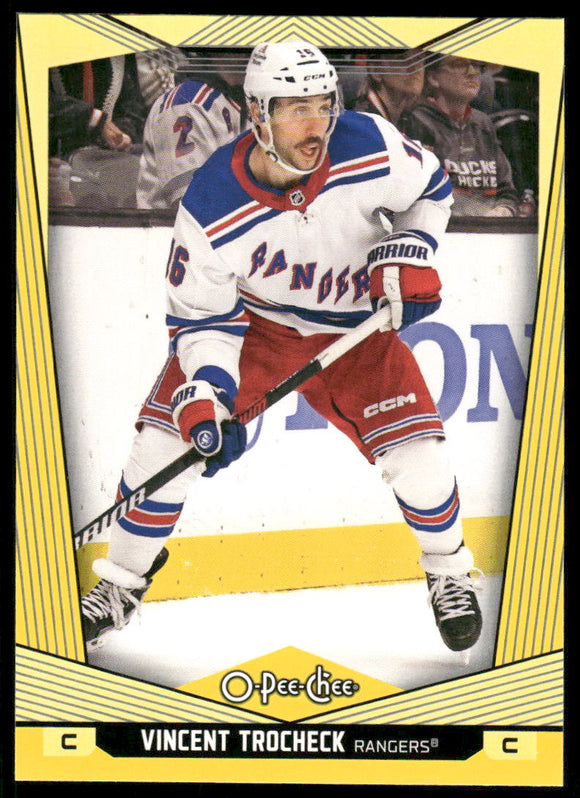 2024-25 O-Pee-Chee Yellow #101 Vincent Trocheck