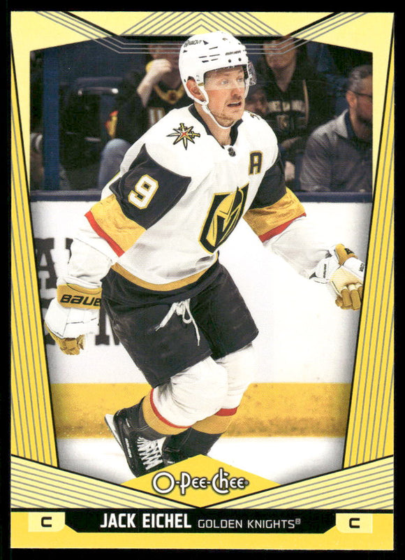 2024-25 O-Pee-Chee Yellow #107 Jack Eichel
