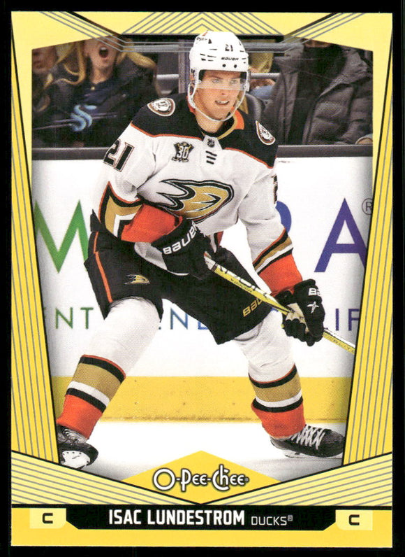 2024-25 O-Pee-Chee Yellow #135 Isac Lundestrom
