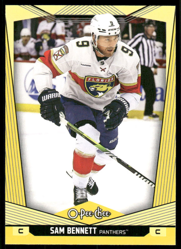 2024-25 O-Pee-Chee Yellow #149 Sam Bennett