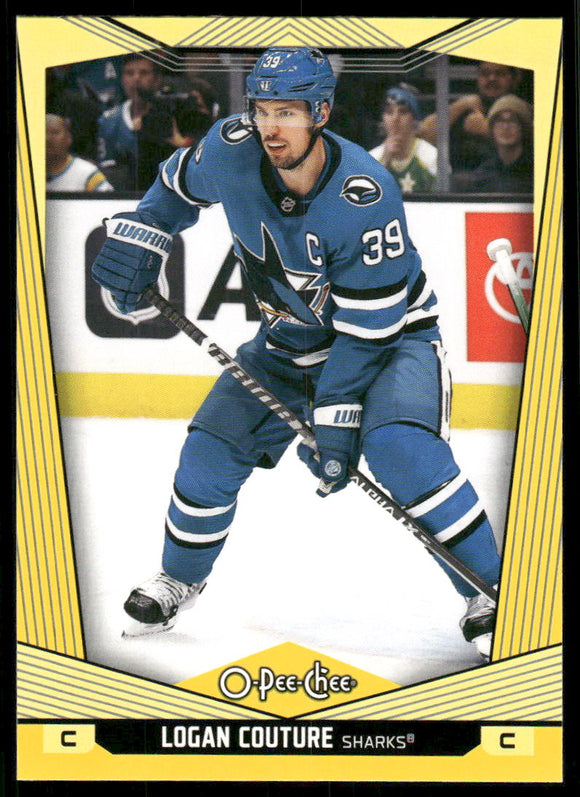 2024-25 O-Pee-Chee Yellow #165 Logan Couture