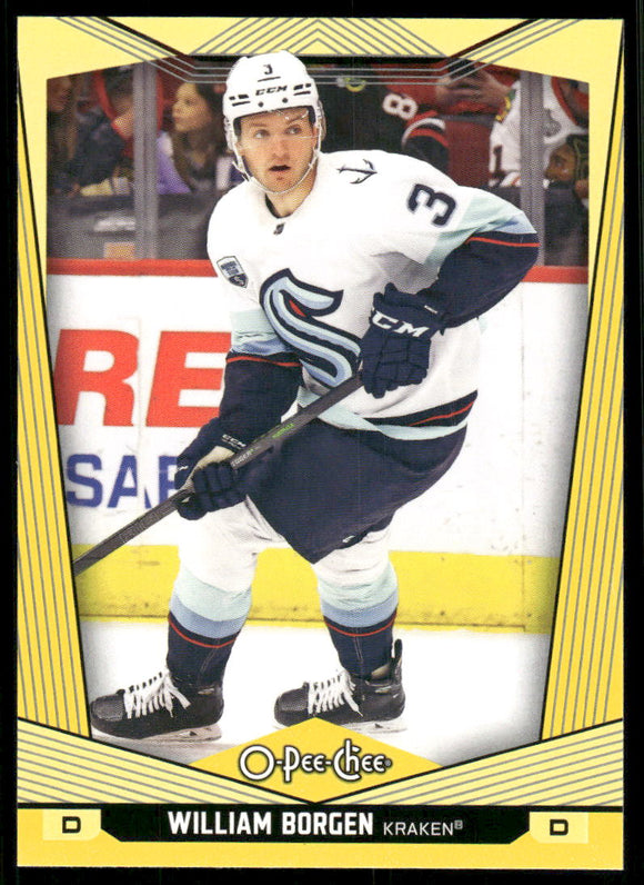 2024-25 O-Pee-Chee Yellow #171 William Borgen