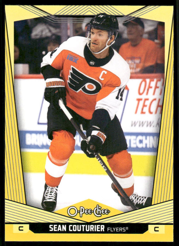 2024-25 O-Pee-Chee Yellow #181 Sean Couturier