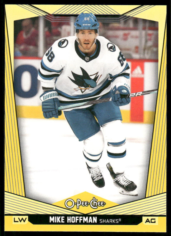 2024-25 O-Pee-Chee Yellow #185 Mike Hoffman