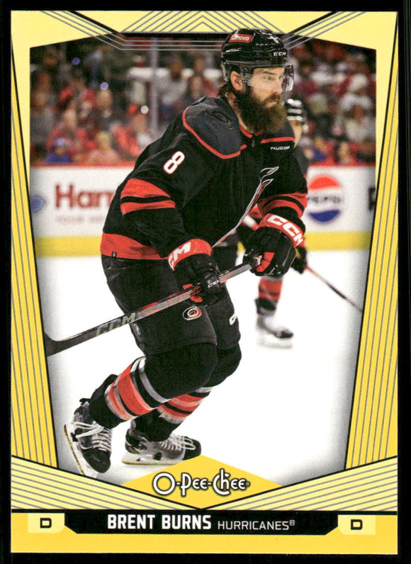 2024-25 O-Pee-Chee Yellow #186 Brent Burns