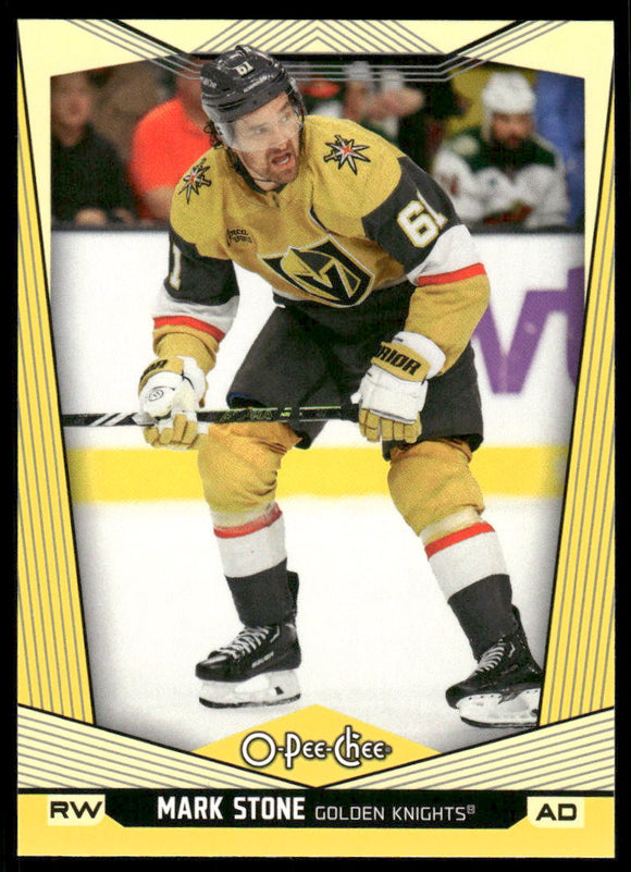 2024-25 O-Pee-Chee Yellow #203 Mark Stone