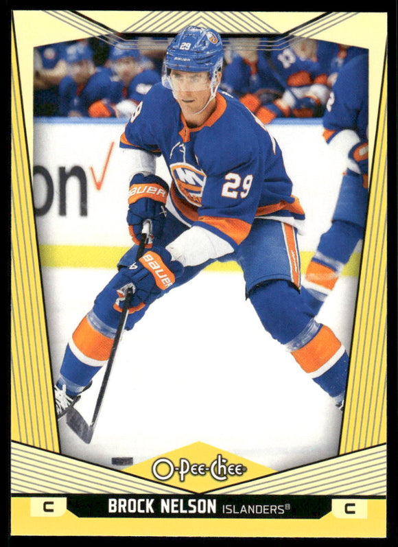 2024-25 O-Pee-Chee Yellow #220 Brock Nelson