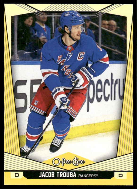 2024-25 O-Pee-Chee Yellow #249 Jacob Trouba
