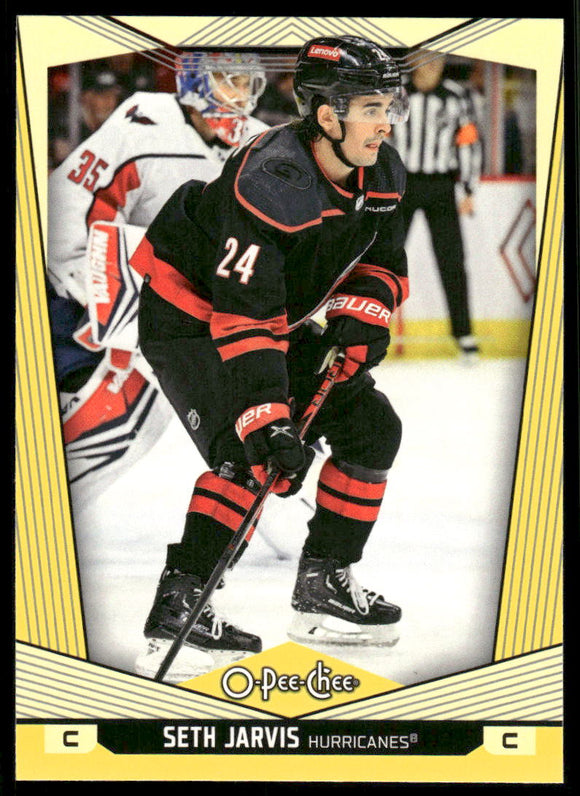 2024-25 O-Pee-Chee Yellow #274 Seth Jarvis