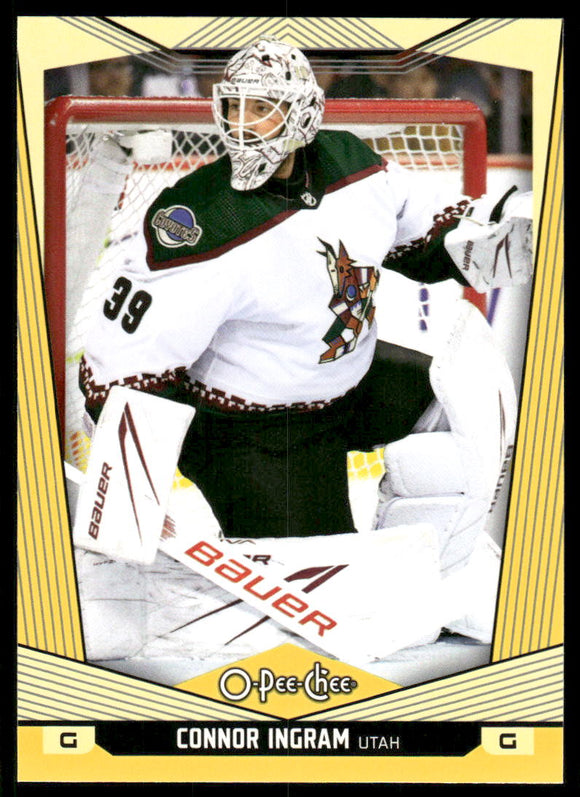 2024-25 O-Pee-Chee Yellow #308 Connor Ingram