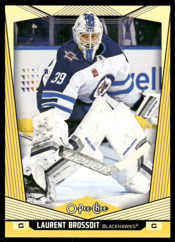 2024-25 O-Pee-Chee Yellow #324 Laurent Brossoit