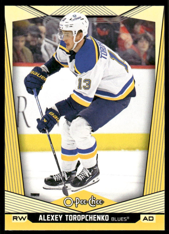 2024-25 O-Pee-Chee Yellow #337 Alexey Toropchenko