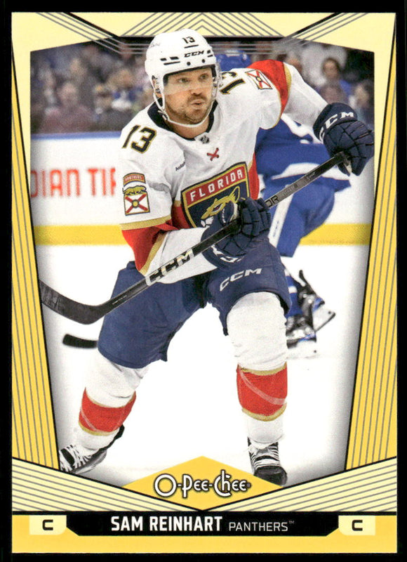 2024-25 O-Pee-Chee Yellow #339 Sam Reinhart