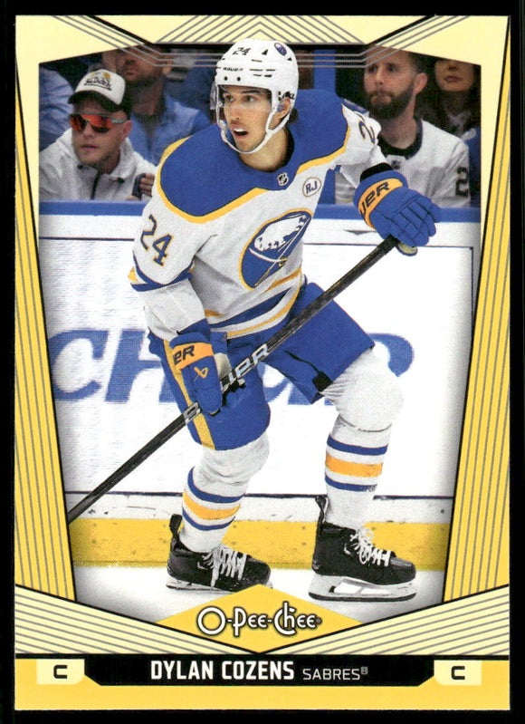 2024-25 O-Pee-Chee Yellow #347 Dylan Cozens