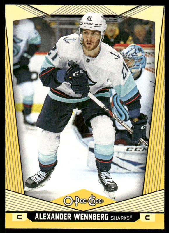 2024-25 O-Pee-Chee Yellow #350 Alexander Wennberg
