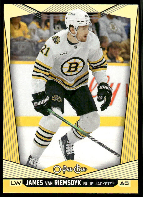 2024-25 O-Pee-Chee Yellow #389 James van Riemsdyk