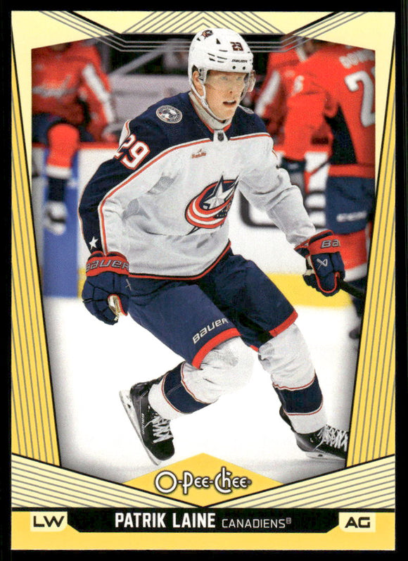 2024-25 O-Pee-Chee Yellow #419 Patrik Laine