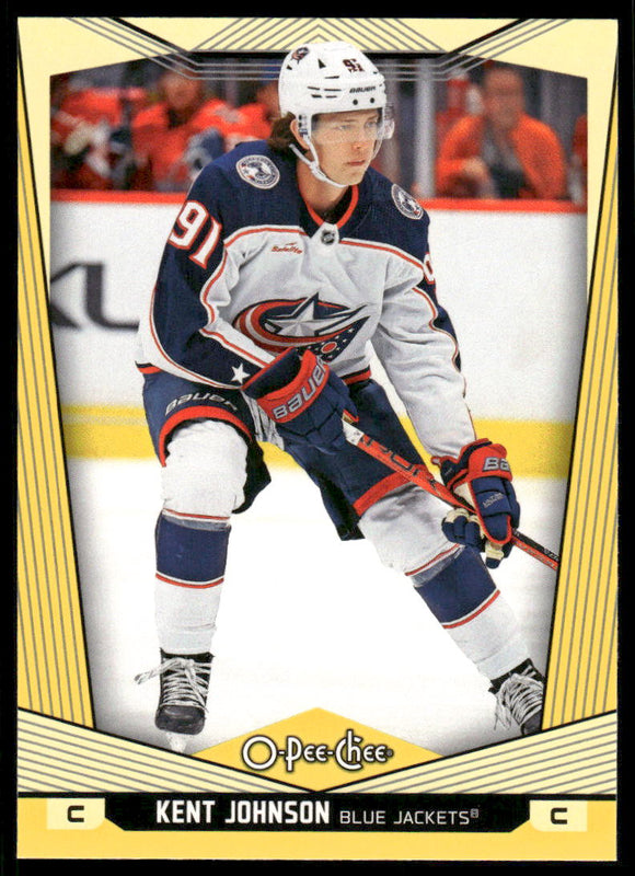 2024-25 O-Pee-Chee Yellow #438 Kent Johnson